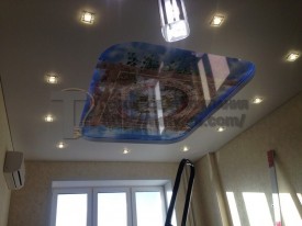 Монтаж натяжных потолков с фотопечатью Балашиха